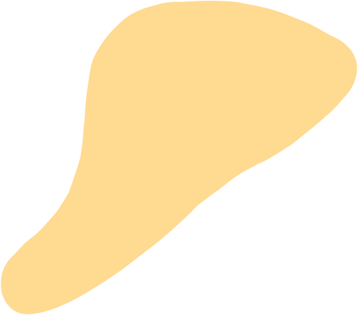 Yellow Blob Icon